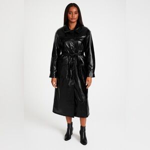 Noize New Glossy Trench Coat